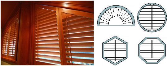 Special Shapes Shutters